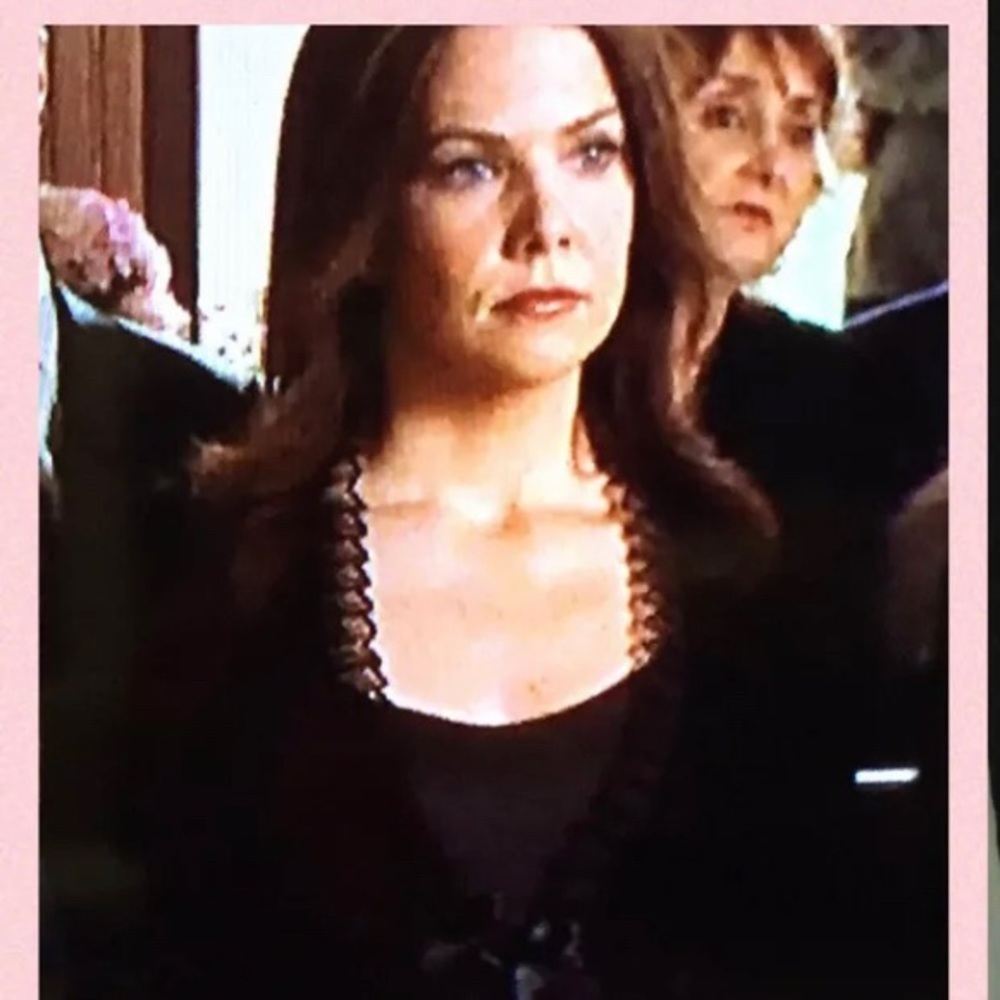 Black Velvet Dress Jacket ASO Lorelai Gilmore